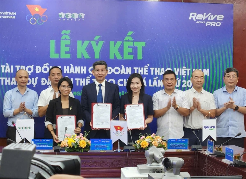Revive tiếp sức Đoàn Thể thao Việt Nam trên hành trình chinh phục ASIAD 20